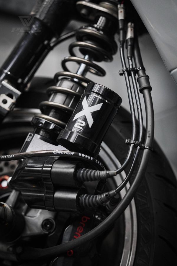 Shark Factory 鯊魚工廠 X2 避震器 HL 衝刺 春天 LX 偉士牌 VESPA 