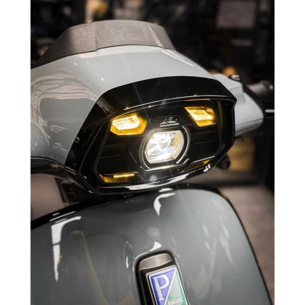 AS T1 魚眼 大燈 LED 衝刺專用 VESPA 偉士牌 