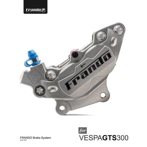 Frando CNC 直上對四卡鉗 衝刺 春天LX FL專用(ABS版本) VESPA 偉士牌 