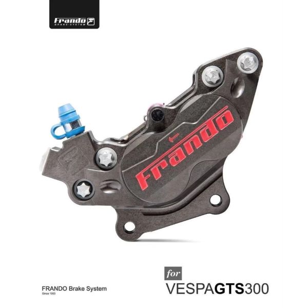 Frando CNC 直上對四卡鉗 衝刺 春天LX FL專用(ABS版本) VESPA 偉士牌 