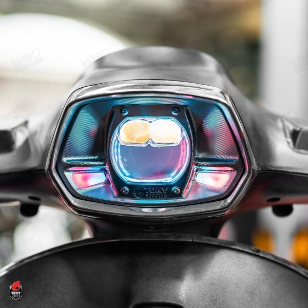 TONY SCOOTER LUMO.X  LED 魚眼大燈 衝刺 偉士牌 