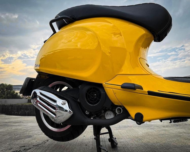 零四部品仿原廠排氣管觸媒款 衝刺 / 春天 / LX  偉士牌 VESPA 開發票 
