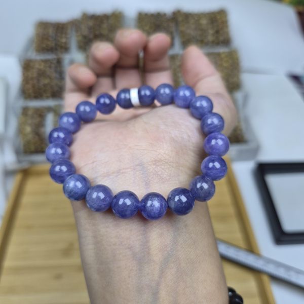 坦桑石手珠 坦桑,水晶,手珠,五行,水