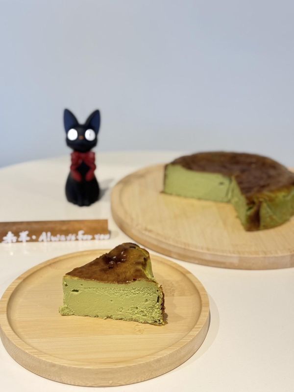 軟心抹茶巴斯克 