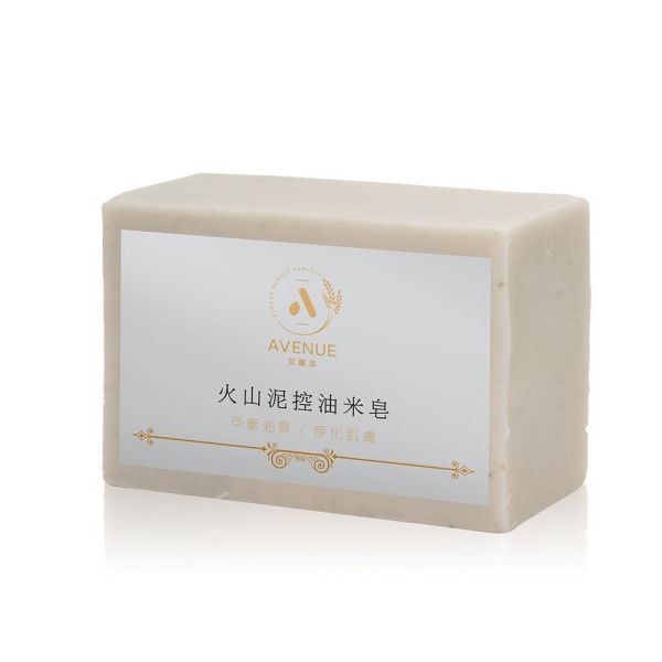 火山泥控油米皂 200g 火山泥控油米皂,火山泥香皂推薦,控油米皂,米皂推薦,油性肌膚香皂,控油香皂推薦,火山泥潔膚皂,深層清潔香皂,毛孔清潔香皂,火山泥保養,榆繡線菊萃取,黑豆萃取保養,維他命B3保養,維他命B5保養,維他命E保養,玻尿酸香皂,米胚芽油香皂,稻米精華香皂,混合肌香皂推薦,洗澡香皂推薦,天然植萃香皂,低敏潔膚皂,身體清潔用品,全身沐浴皂,去除老廢角質,毛孔淨化保養,油水平衡保養,AVENUE艾馥洣,艾馥洣米