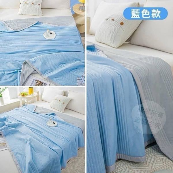 18NINO81冰感絲涼感冰冰涼被 涼感被, 薄被, 冰涼被, 午睡, 100%涼感