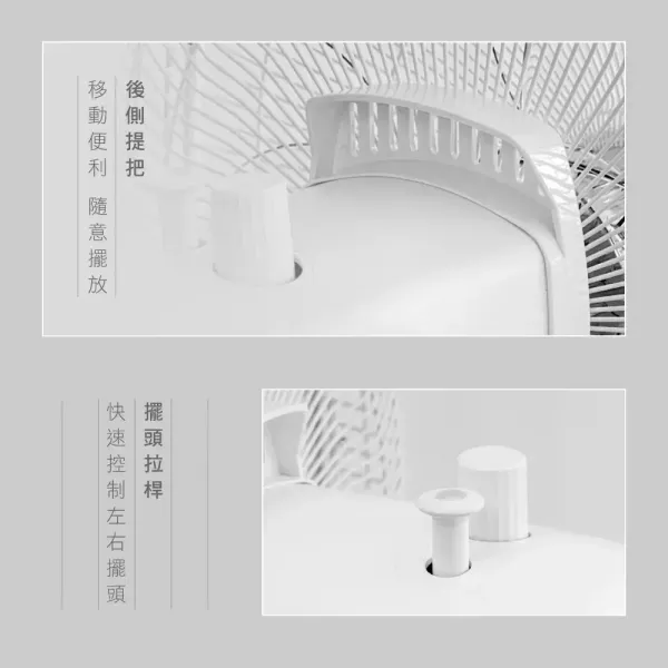 【KINYO】14吋機械直立式電風扇 