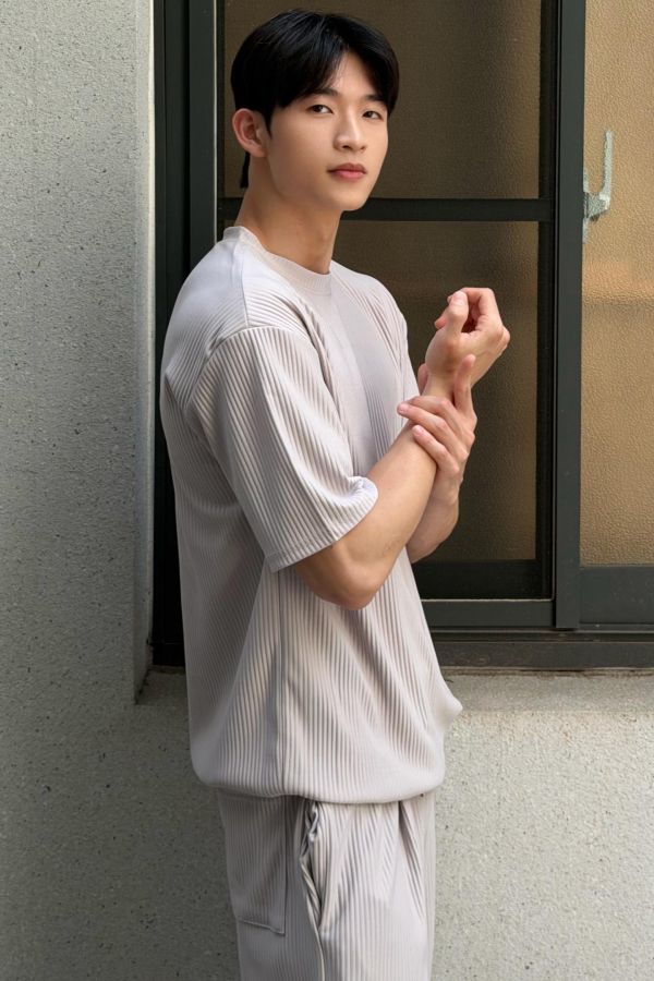 MHO01 夏日清涼羅紋套裝 