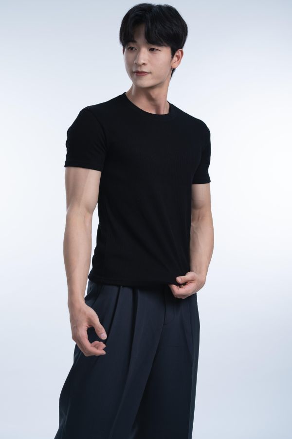 Muscle Fit 羅紋短T 