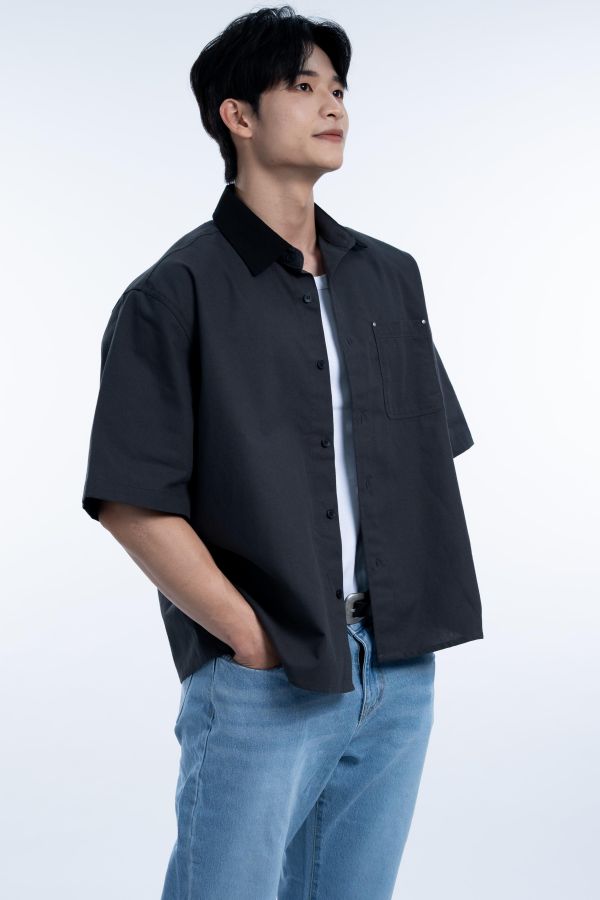 復古學院 Boxy 襯衫 