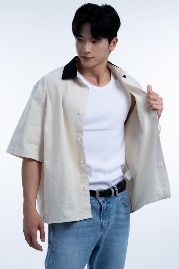 復古學院 Boxy 襯衫 