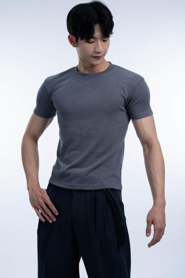 Muscle Fit 羅紋短T 