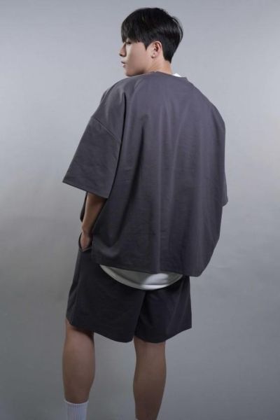 厚磅落肩套裝(上衣) 