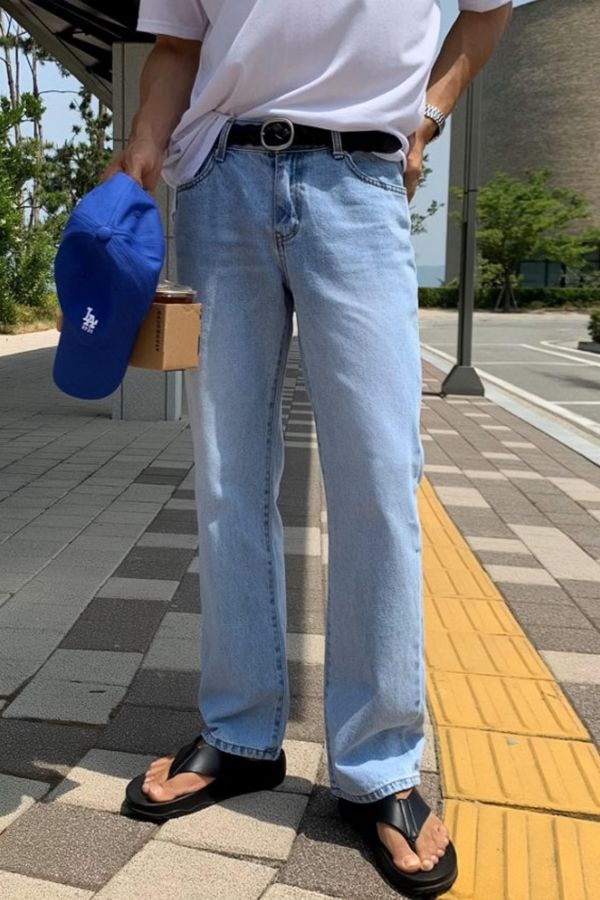 東大門首推直筒牛仔褲 