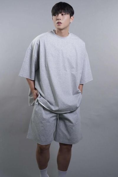 厚磅落肩套裝(上衣) 