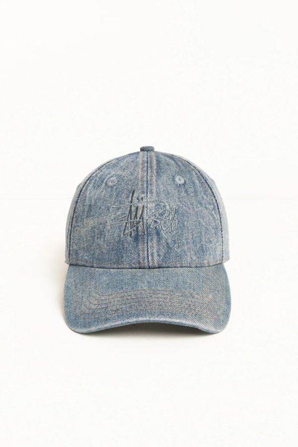 Stussy LP DENIM STRAPBACK CAP 