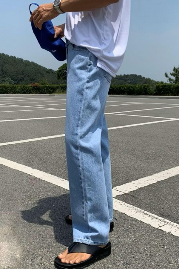 東大門首推直筒牛仔褲 
