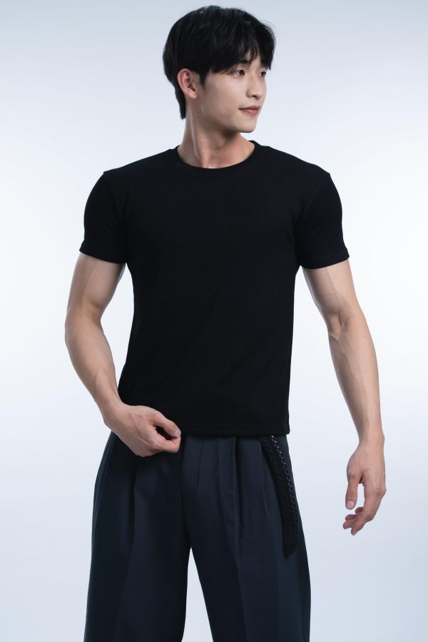 Muscle Fit 羅紋短T 