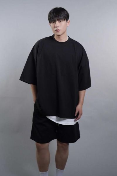 厚磅落肩套裝(上衣) 