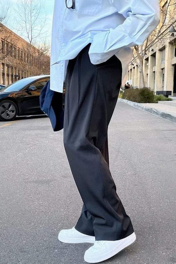 休閒輕盈西裝褲 