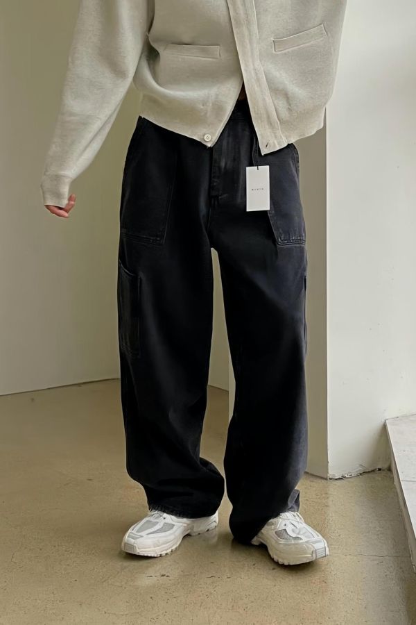 東大門激推牛仔寬褲 