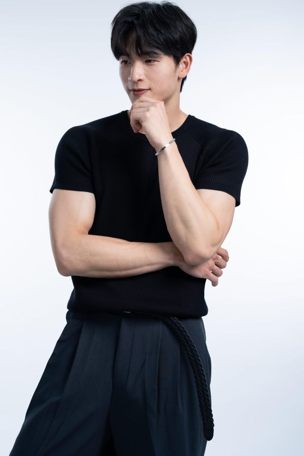Muscle Fit 厚磅針織短衫 Muscle Fit