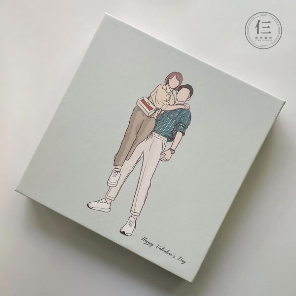 桌上無框畫｜客製油畫板輸出｜放大照｜情人節送禮｜紀念日｜紀念禮物｜照片牆｜送禮｜送伴侶 