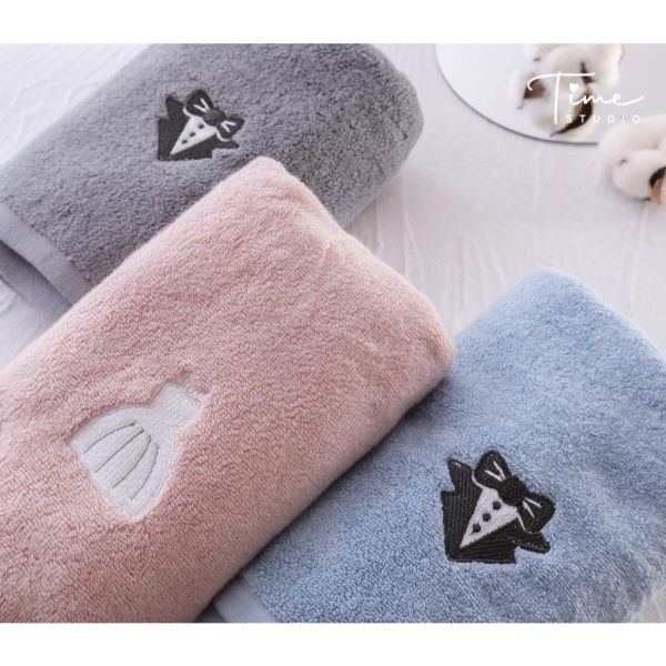 【結婚毛巾】台灣現貨 刺繡 毛巾 新婚禮 伴娘伴郎禮 小毛巾 訂做 訂製毛巾 客製化姓名 結婚 登記 新郎 新娘 禮品 