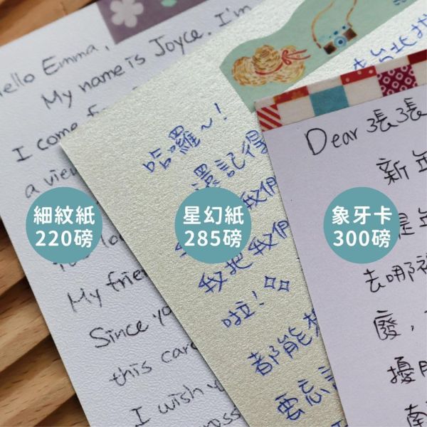 明信片印刷｜少量 多款紙質 可不同圖檔 節慶 旅遊 人物 風景 禮物 韓星 應援 客製化明信片 卡片印刷 