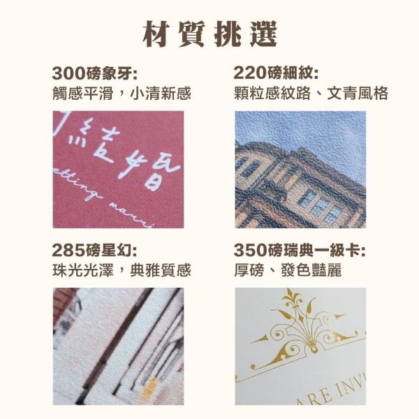 【浪漫上映】喜帖｜10張起可少量 大量優惠 可急件 西式喜帖 客製化喜帖 家 