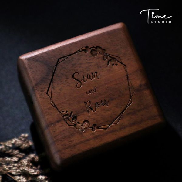 【文字設計雷雕戒指盒】婚戒盒/鑽戒盒/求婚戒指盒/對戒盒/求婚必備 