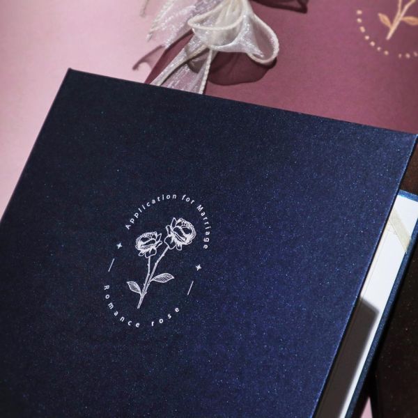 【24h快速出貨】永生花／燙金結婚書約｜戶政可用 結婚證書 書約 結婚證書 證書夾 婚約 書約夾 結婚必備 異性同性 