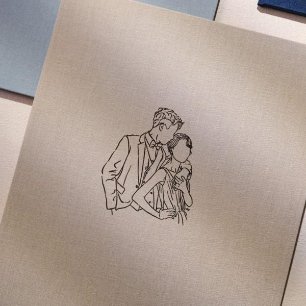 加購｜人像立體燙金／燙銀（不含書約夾 請先買書約夾） 