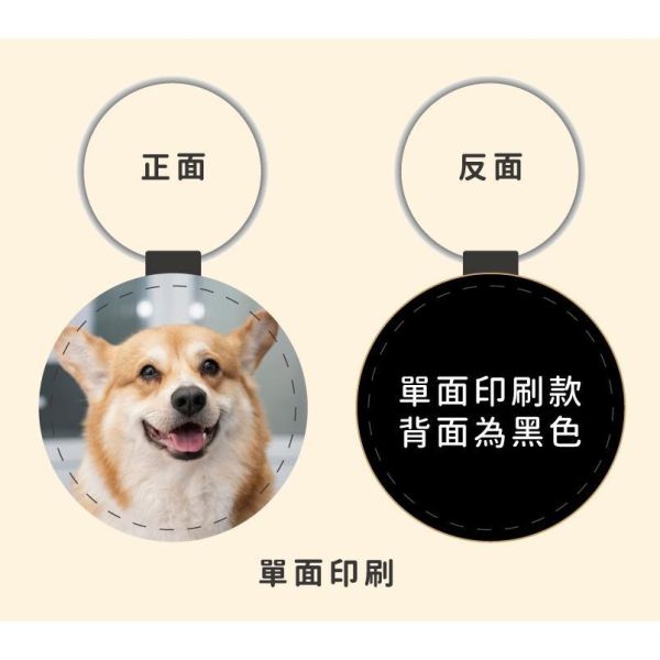 客製化 皮革鑰匙圈｜Q版 手繪 相片 情侶 家人 紀念日 似顏繪 夫妻 姊妹 寵物 