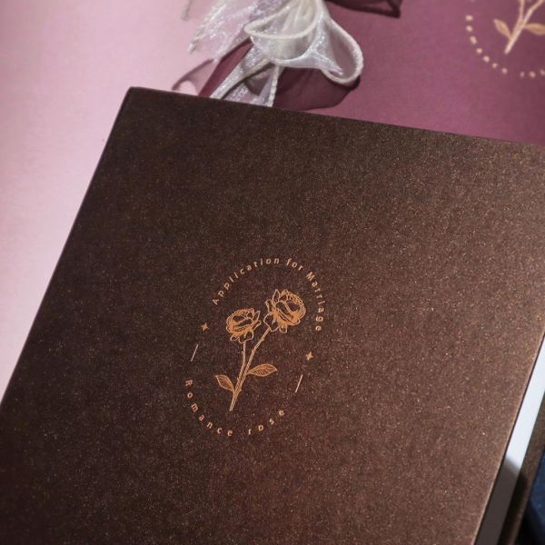 【24h快速出貨】永生花／燙金結婚書約｜戶政可用 結婚證書 書約 結婚證書 證書夾 婚約 書約夾 結婚必備 異性同性 