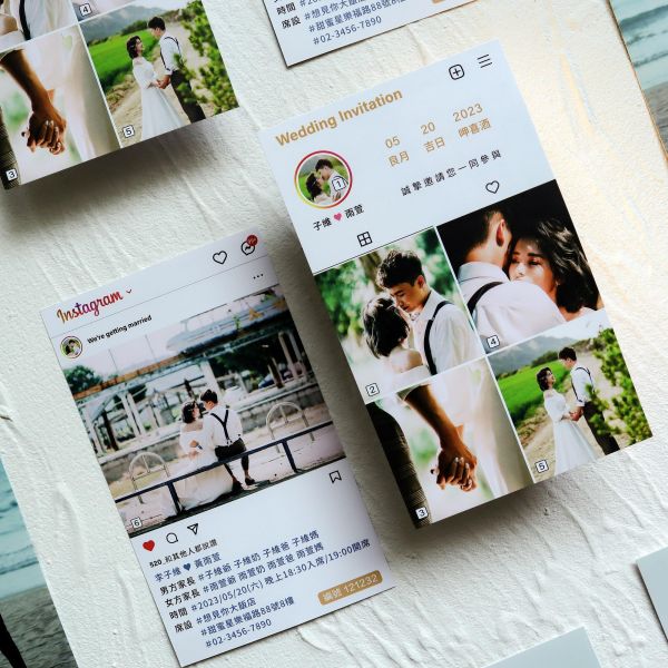 IG款｜單卡喜帖 