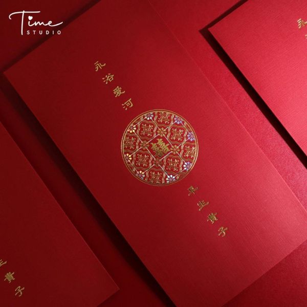 結婚用質感紅包袋 / 中西合併的經典 (3入) 
