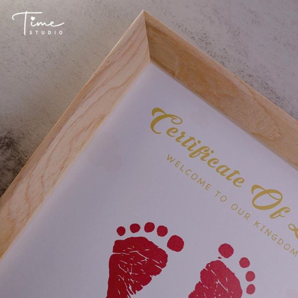 寶寶出生證書｜共兩款 寶寶紀念 寶寶腳印 出生證明 嬰兒紀念 出生紀念 成長紀念 