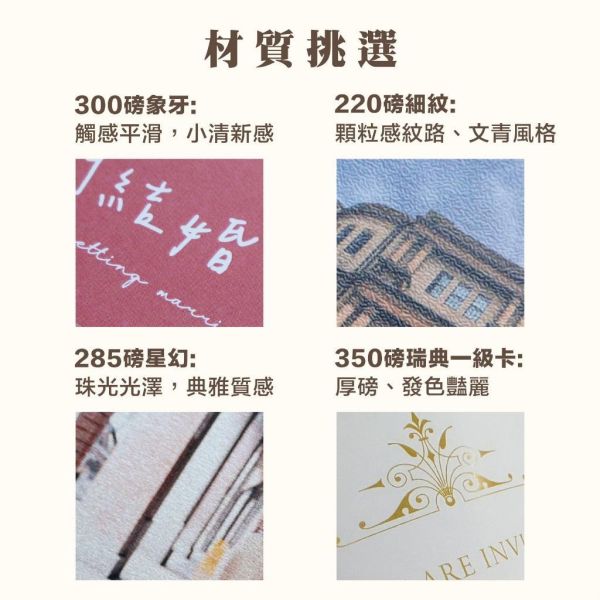 【清新手繪】喜帖｜10張起可少量 大量優惠 可急件 西式喜帖 客製化喜帖 謝卡 喜餅卡 家宴 結婚 