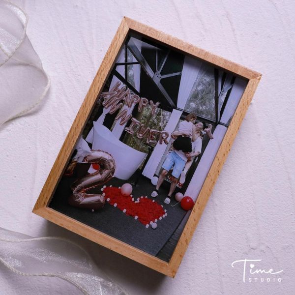 客製化照片印刷 存錢筒 可加購雷雕｜情人節禮物｜生日禮物｜聖誕禮物｜周年禮物 