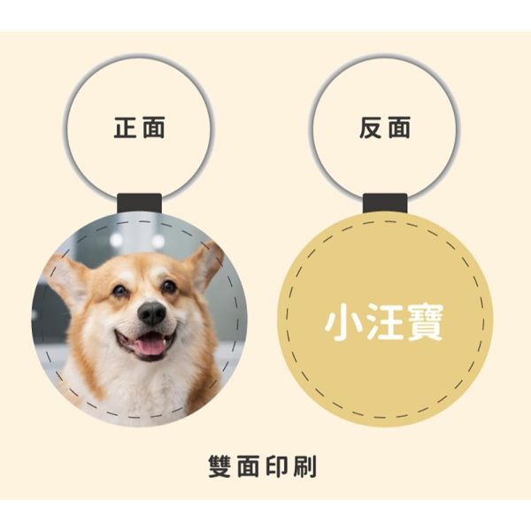 客製化 皮革鑰匙圈｜Q版 手繪 相片 情侶 家人 紀念日 似顏繪 夫妻 姊妹 寵物 