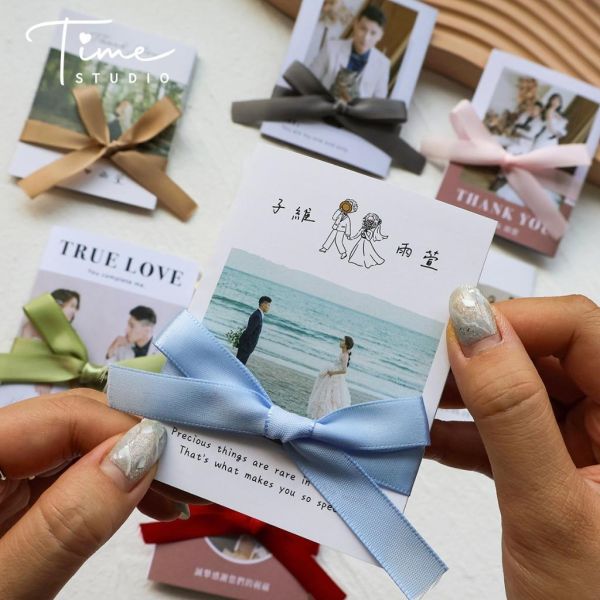 Time studio 三摺頁謝卡｜少量10份起｜值得紀念的謝卡｜美式雜誌風 小清新風｜摺頁謝卡 