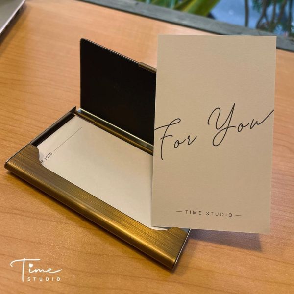手工木製名片盒x客製雷雕｜上班族x業務x外勤必備｜情人節x轉職禮x生日禮 