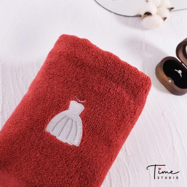 【結婚毛巾】台灣現貨 刺繡 毛巾 新婚禮 伴娘伴郎禮 小毛巾 訂做 訂製毛巾 客製化姓名 結婚 登記 新郎 新娘 禮品 