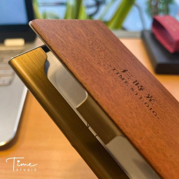 手工木製名片盒x客製雷雕｜上班族x業務x外勤必備｜情人節x轉職禮x生日禮 