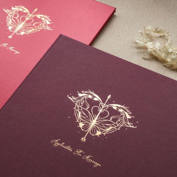 【24h快速出貨】一箭傾心／燙金結婚書約｜戶政可用 結婚證書 書約 結婚證書 證書夾 婚約 書約夾 結婚必備 異性同性 