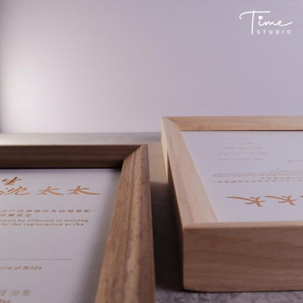 【客製】先生太太／燙金結婚書約紙｜戶政可用 質感 結婚證書 結婚登記 婚約 文青書約 簡約時尚 結婚必備 男女結婚 