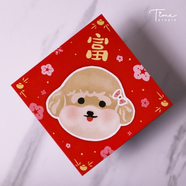 寵物春聯 (共八款) 10x10公分 新年 迷你春聯 小春聯 賀年 龍年 客製小春聯 春聯 