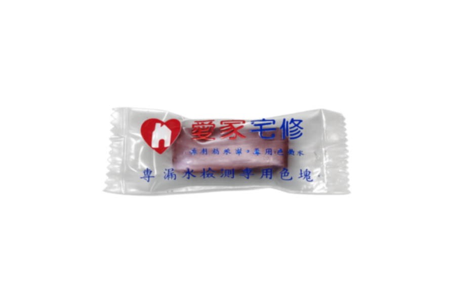 愛家宅修_專利色塊_紅色 <meta name="keywords" content="色塊抓漏儀器, 抓漏儀器, 漏水檢測儀器, 漏水測試設備, 色水抓漏, 色素抓漏, 抓漏設備, 抓漏工具, 漏水檢測, 漏水測試, 抓漏工程, 紅外線熱像抓漏, 管線漏水檢測, 浴室漏水抓漏, 外牆滲水檢測, 天花板漏水檢測, 專業抓漏公司, 抓漏服務">