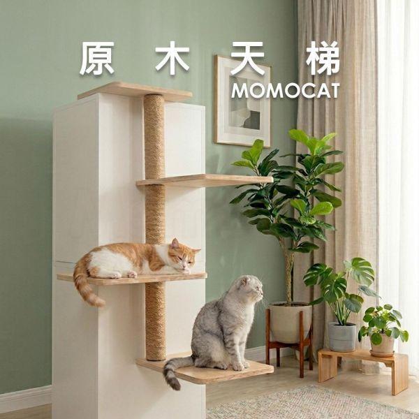 現貨【T10原木天梯擴充組件】天梯加高 加一階 側邊輔助動線 踏板 踏階 貓跳板 貓跳台 貓樓梯【MOMOCAT摸摸貓】 原木櫃體天梯,冰箱,衣櫃,櫃子,側邊輔助,踏板,踏階,貓跳板,貓跳台,貓抓柱,貓樓梯,MOMOCAT,摸摸貓,貓攀爬架,貓爬架,貓攀爬樹,貓攀爬玩具,貓攀爬設施,貓攀爬傢俱,貓攀爬平台,台灣寵物家具